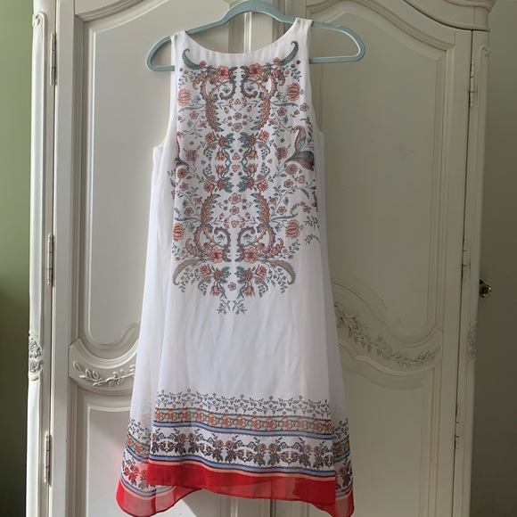 Max Studio Dresses & Skirts - Max Studio Scarf Print Sleeveless Shift Dress